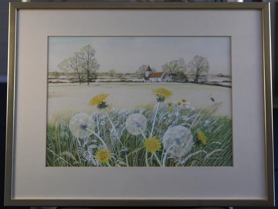 Paul Evans (20th C.) Spring Again, 13.5 x 19in.